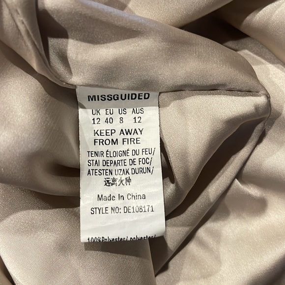 Missguided x Peace & Love Floral Lace High Neck Dress limited collection size 8 - Picture 12 of 12